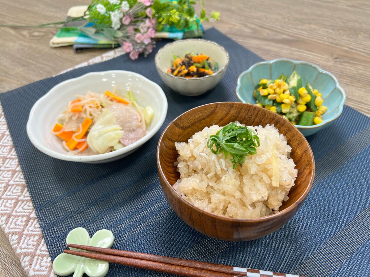 混ぜ ご飯 献立